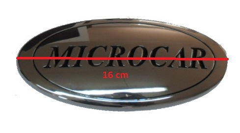 Microcar M.go/m8 grille logo