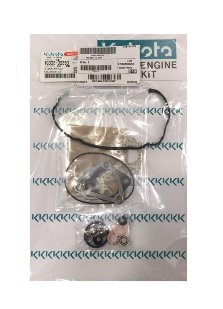 1J09099350KIT GUARNIZIONI SUP. MOTORE KUBOTA Z482-E4B