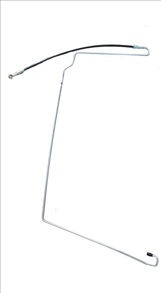 Right Front Brake Hose Flex+rigid No Abs