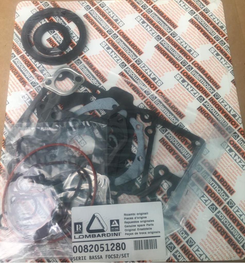 Serie Guarnizioni Ed Anelli Coppa Allum.