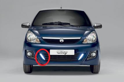 Front Bumper Led. Dx Aixam Impulsion