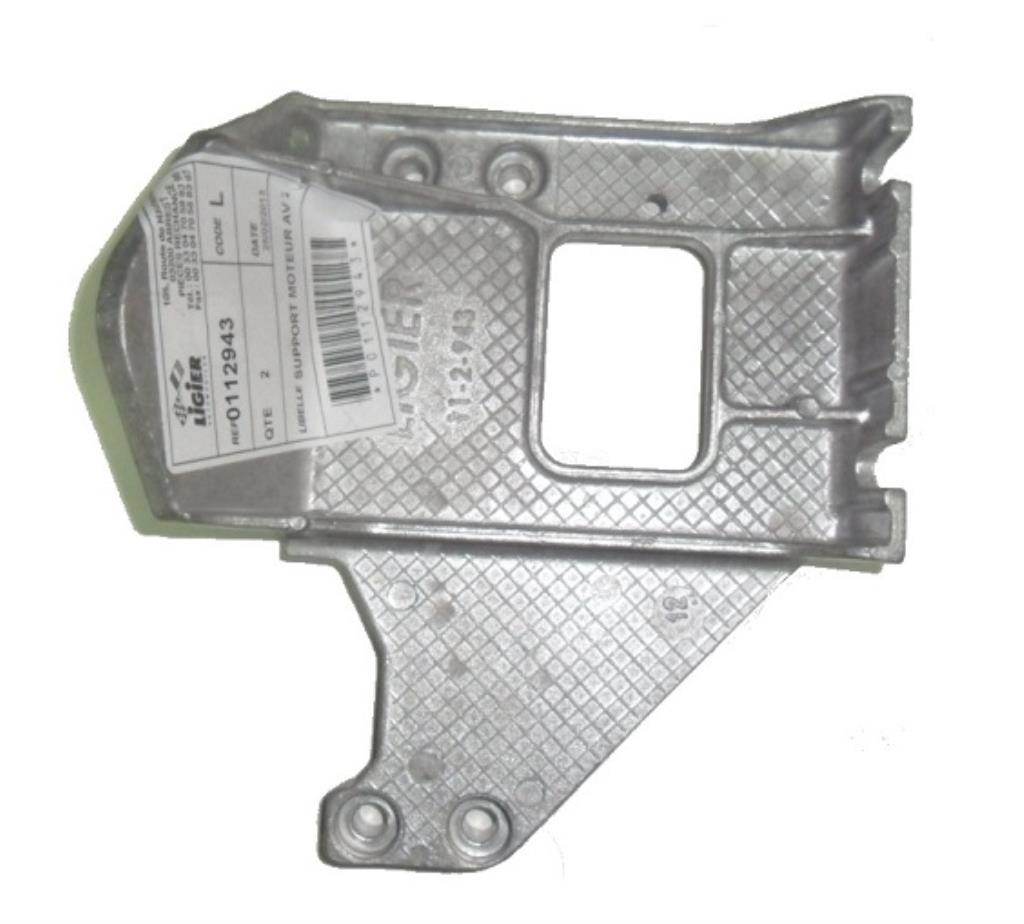0112943 STAFFA SUPPORTO MOTORE ANTERIORE LIGIER NOVA JS20 BE TWO UP JS22