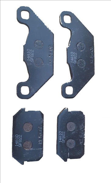01.17.390 PASTIGLIE PATTINI FRENO POSTERIORI 4 PZ CHATENET CH26 EVO V2