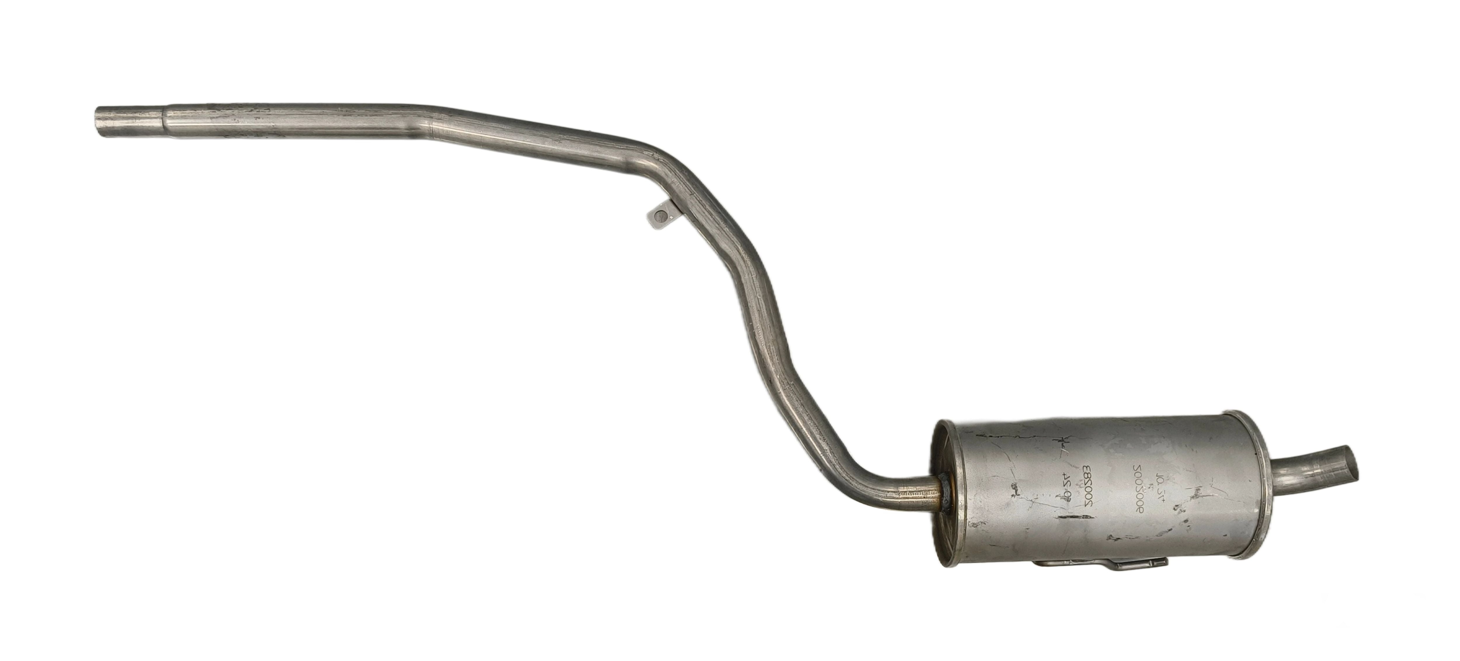 1S030 MARMITTA TERMINALE SCARICO AIXAM 500 EVOLUTION 500.4 500.5 MINIVAN