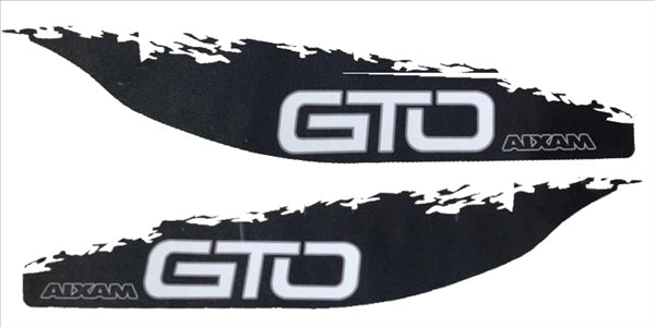 767BG301 - 767BG302 COPPIA ADESIVI LAT. PORTA SX DX AIXAM GTO SENSATION EMOTION