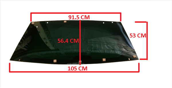 Rear window w/defrost. Aixam Coupe