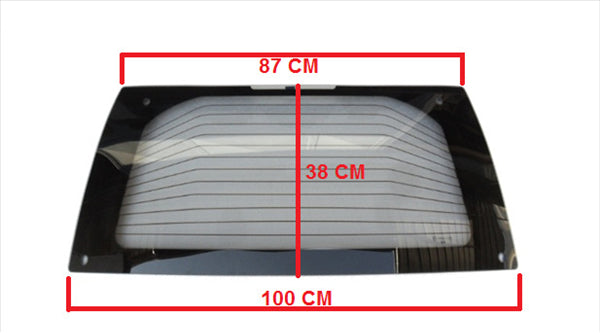Rear window w/defrost. Grecav Eke Lm4/lm5