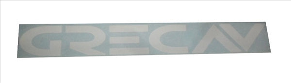 BCR90-0016103 ADESIVO LOGO PARAURTI BIANCO GRECAV SONIQUE