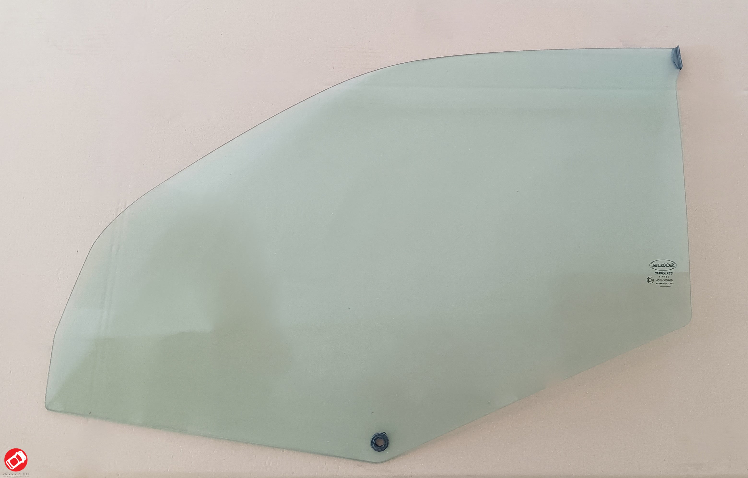 0680283 CRISTALLO SCENDENTE COLORATO PORTA SINISTRA MICROCAR VIRGO I II III