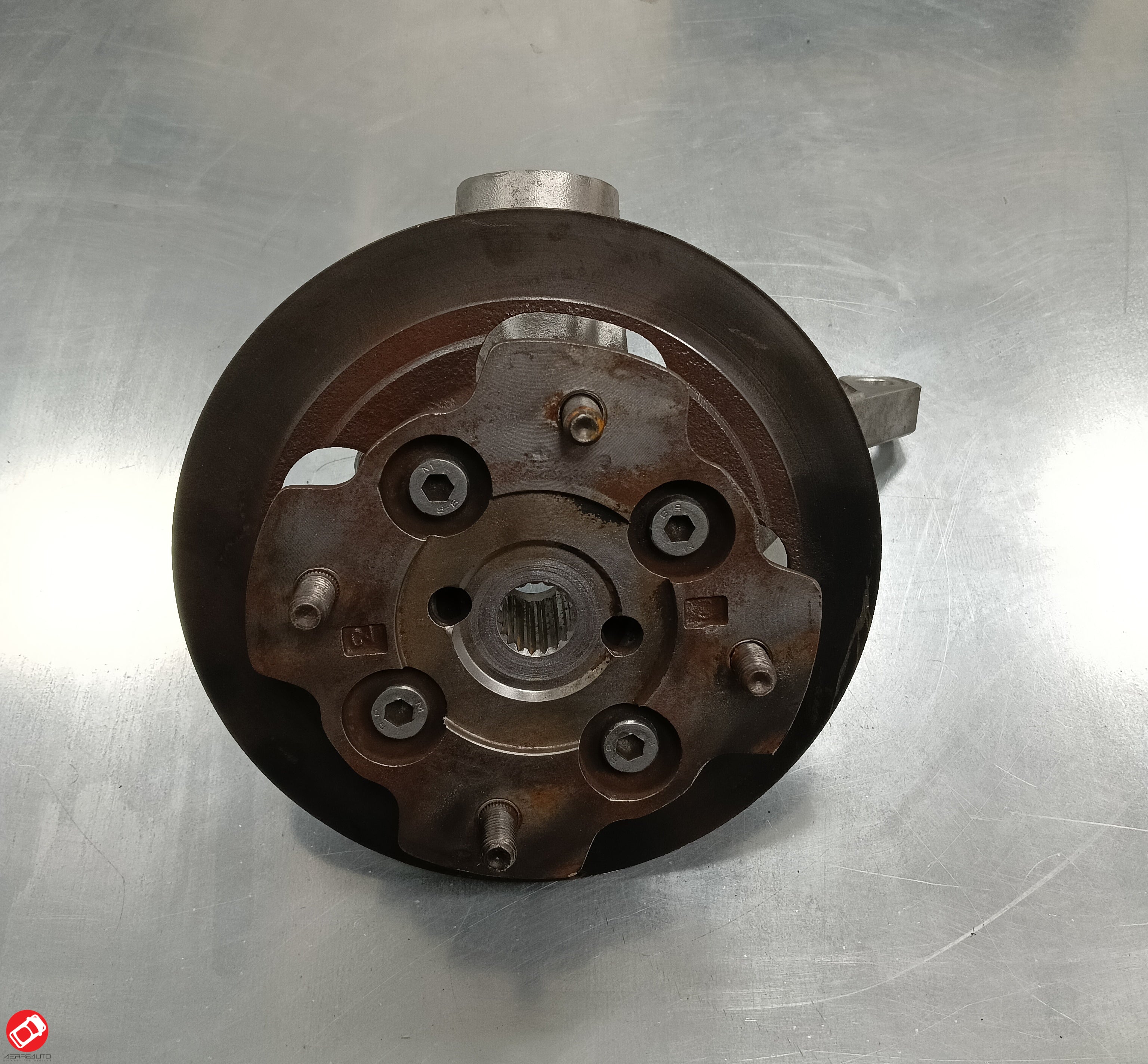 1002654 PORTAMOZZO ANT. SX COMPLETO MICROCAR MC1 MC2