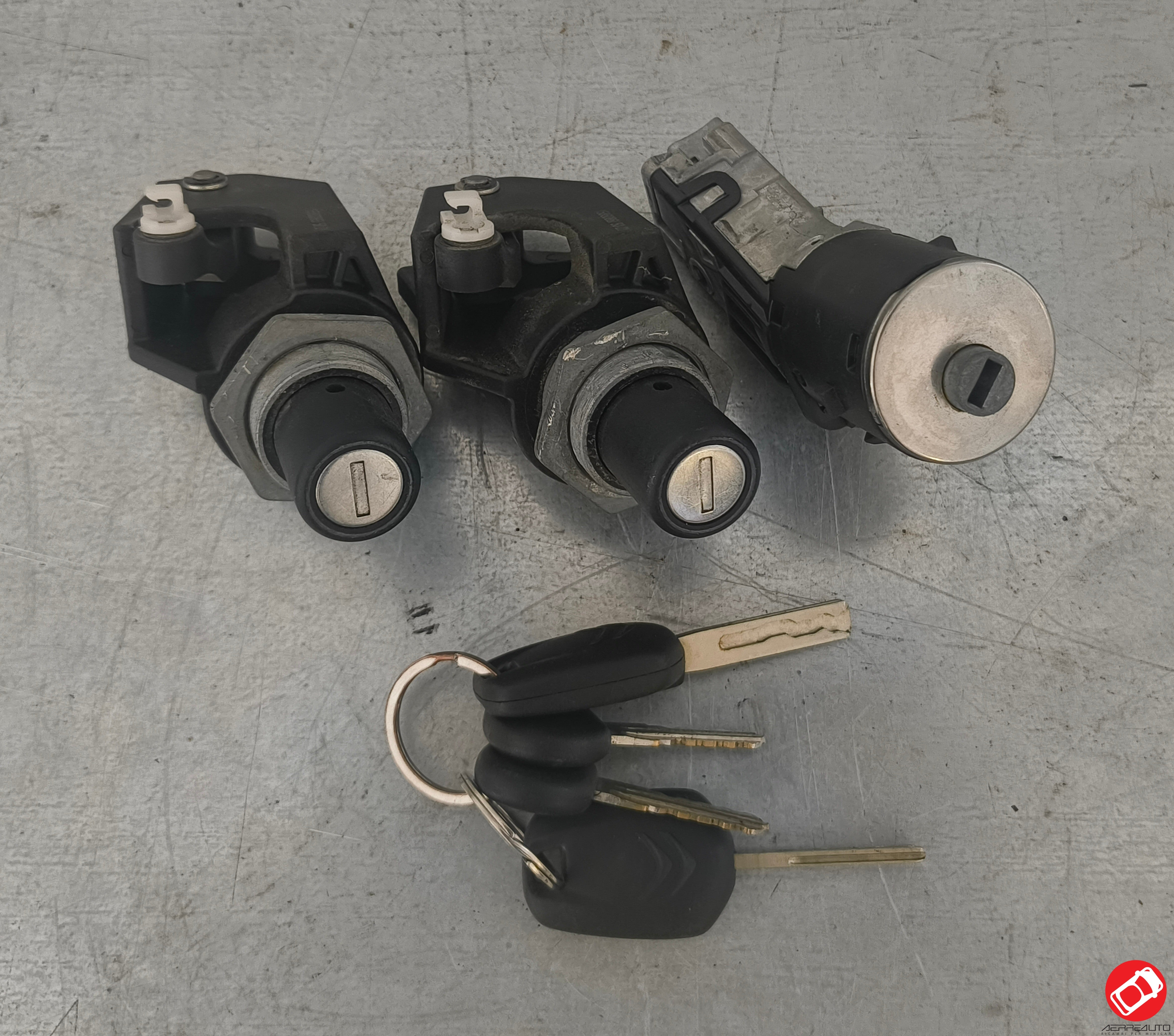 1608682880 + 9837512480 BLOCCHETTO ACCENSIONE + NOTTOLINI PORTA CITROEN AMI