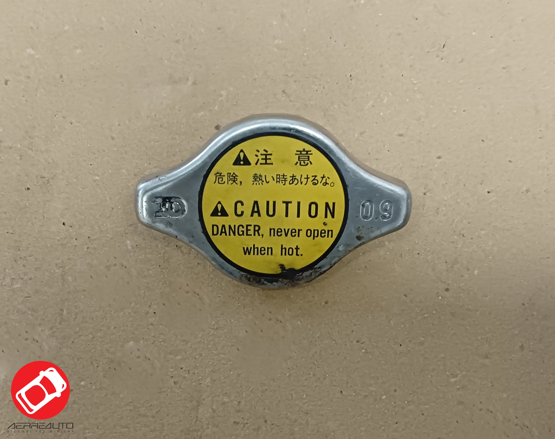 1758016060 TAPPO RADIATORE ACQUA AIXAM KUBOTA Z402 400cc Z482 500cc