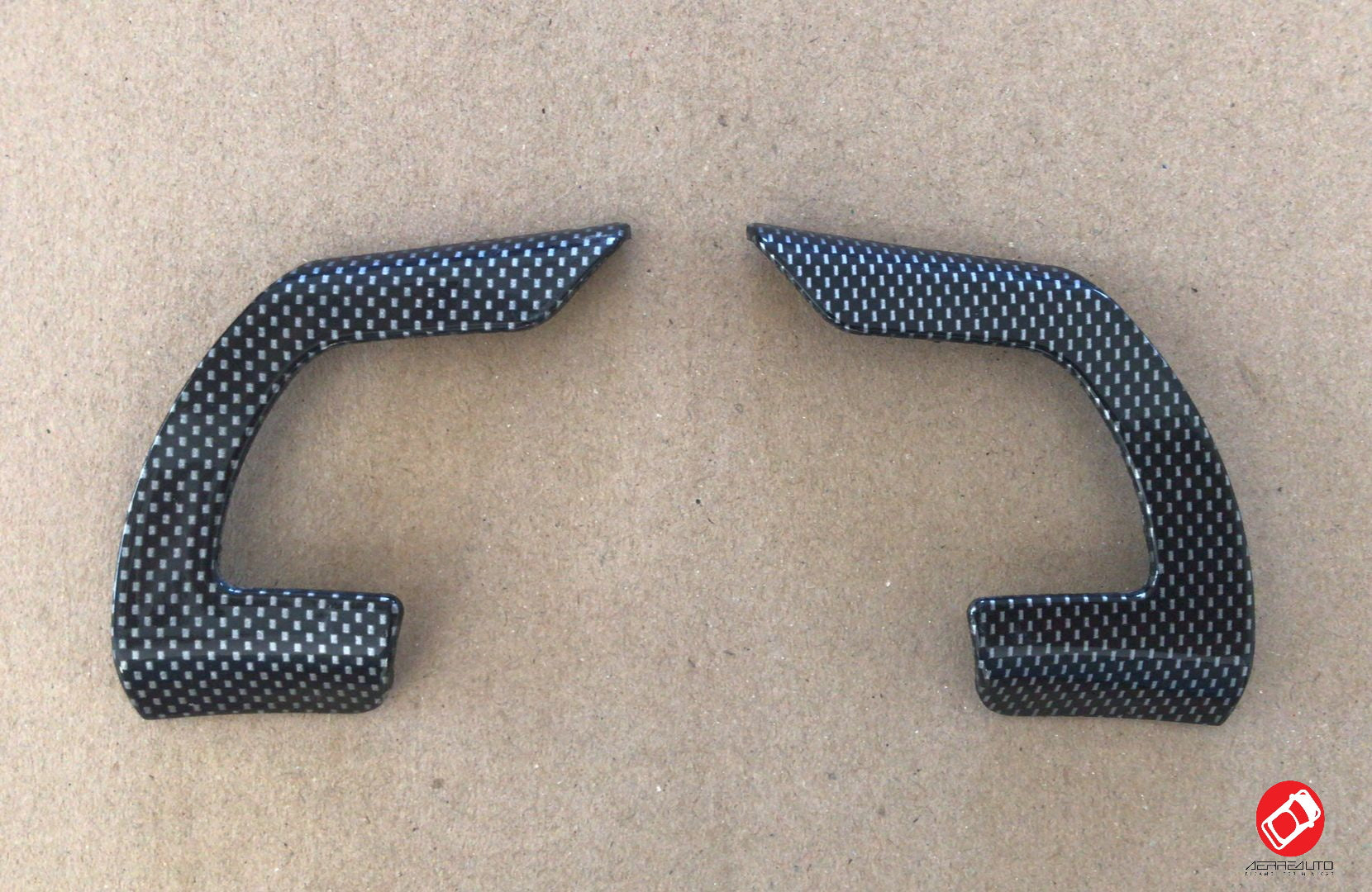 Aixam Carbon Steering Wheel Molding 10/13