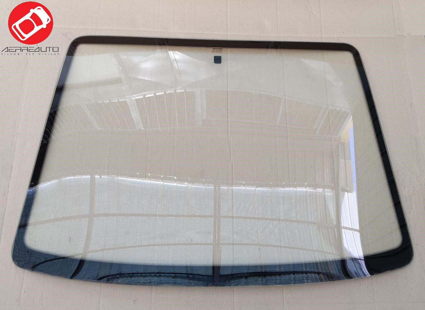 7R107V PARABREZZA VETRO CRISTALLO COLORATO AIXAM 300 400 500 EVOLUTION MINIVAN