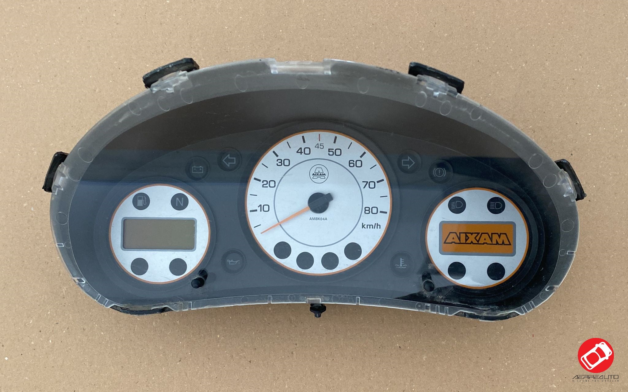 8AA033 QUADRO STRUMENTI TACHIMETRO CONTACHILOMETRI DIGITALE AIXAM
