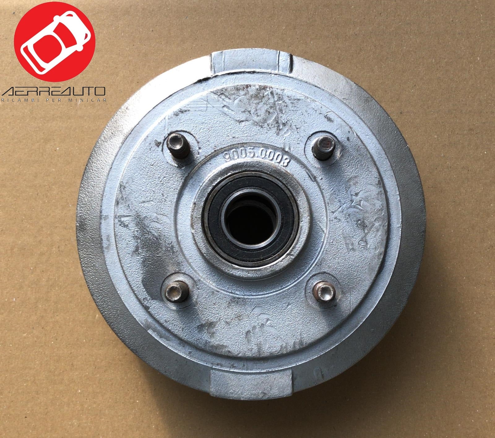 TAMBURO FRENO POSTERIORE D. 170mm LIGIER 162 AMBRA CHATENET JDM TITANE