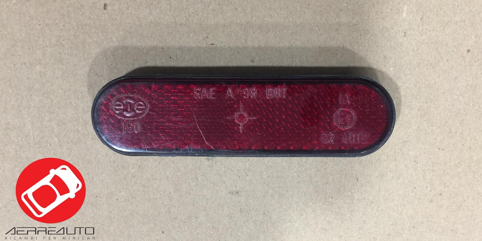 BAF22-0013755 CATADIOTTRO CATARIFRANGENTE ROSSO PARAURTI GRECAV EKE LM5 SONIQUE