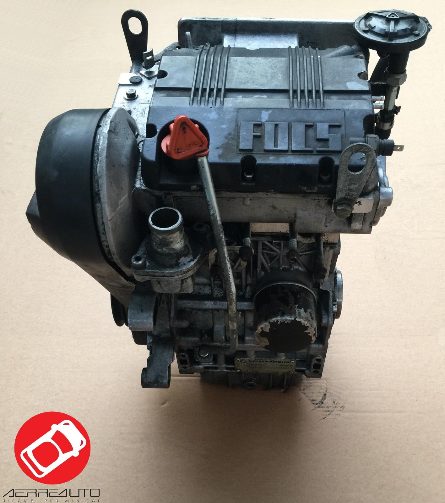 MOTORE USATO LOMBARDINI BICILINDRICO FOCS LDW502M3 MICROCAR VIRGO MC1 MC2