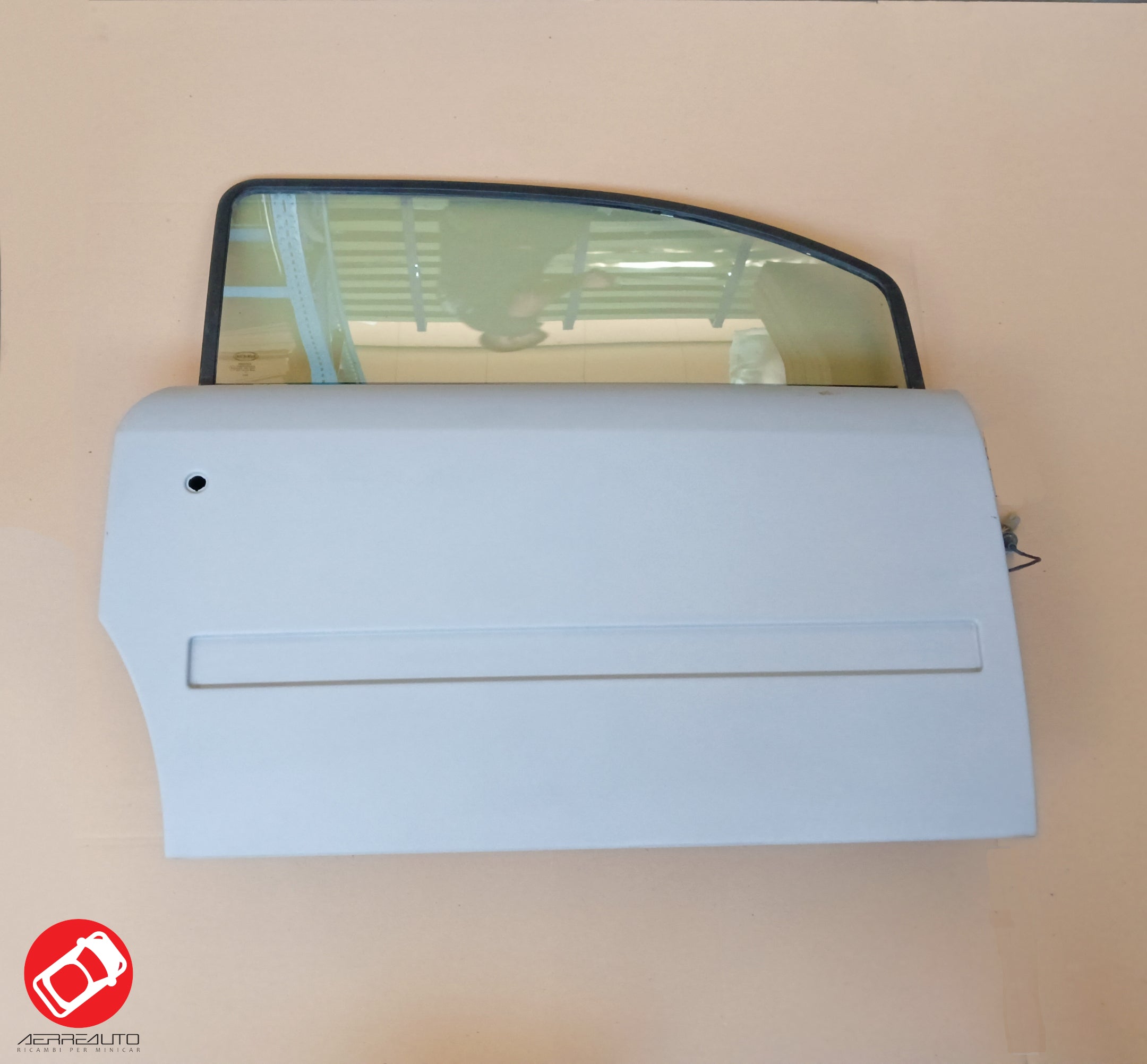 PORTA COMPLETA DESTRA MICROCAR MC1 MC2 PREDISPOSIZIONE ALZAVETRO ELETTRICO