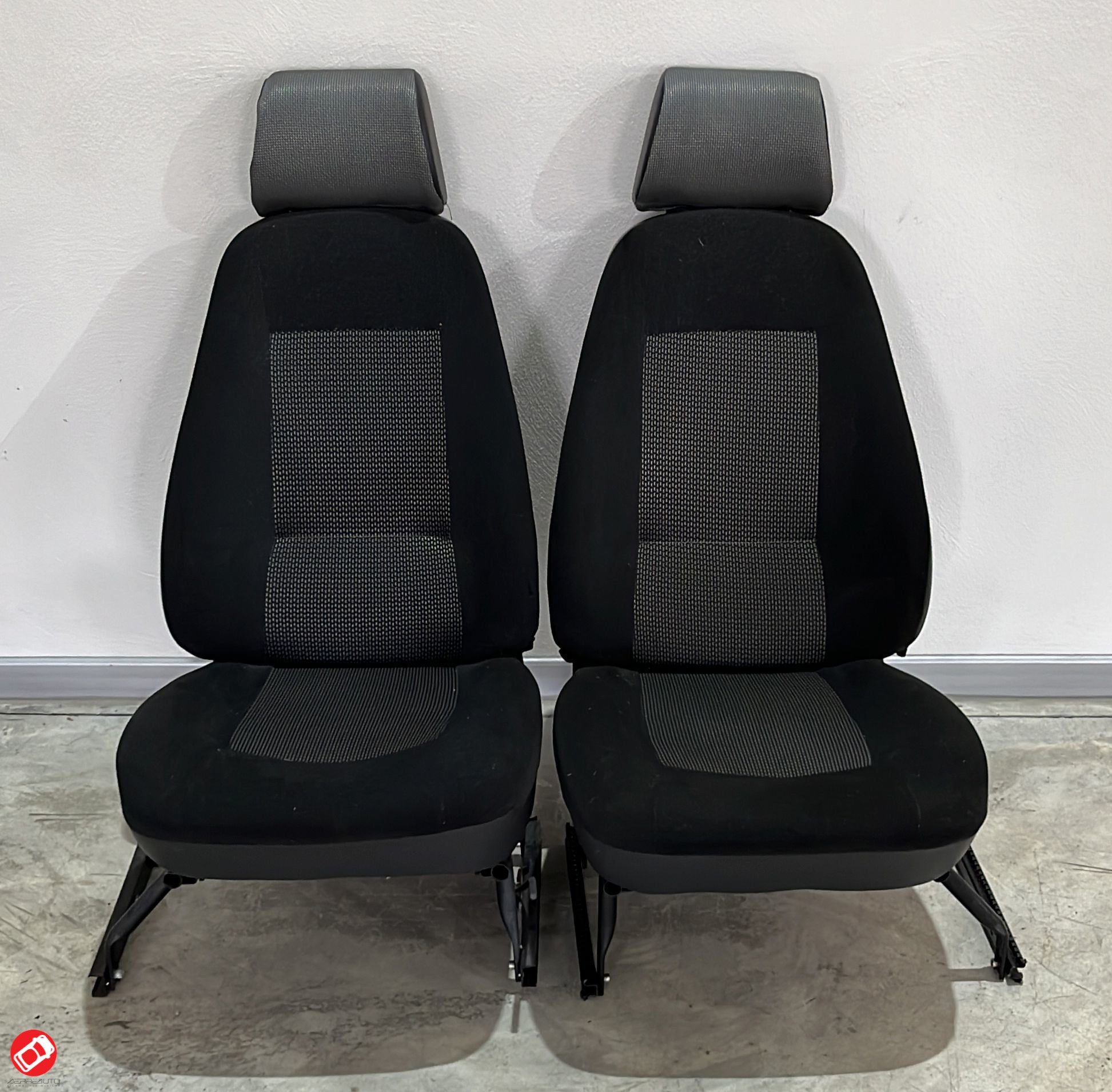 7AA117B + 7AA118B COPPIA SEDILI AIXAM A.721 741 CITY CROSSLINE ROADLINE MINAUTO