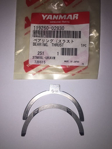 YN119260-02930 METAL, THRUST MOTORE YANMAR