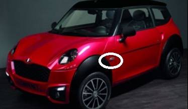 05.38.006 FRECCIA LAMPEGGIATORE INDICATORE DI DIREZIONE SX CHATENET CH26 EVO
