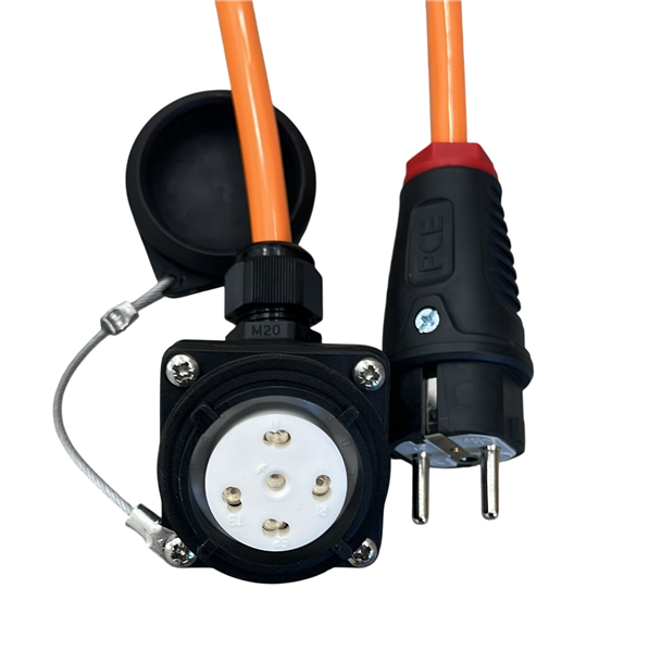 132ML217 CAVO RICARICA 220V 3 METRI AIXAM EMOTION AMBITON E-CITY 48V E-COUPE 48V
