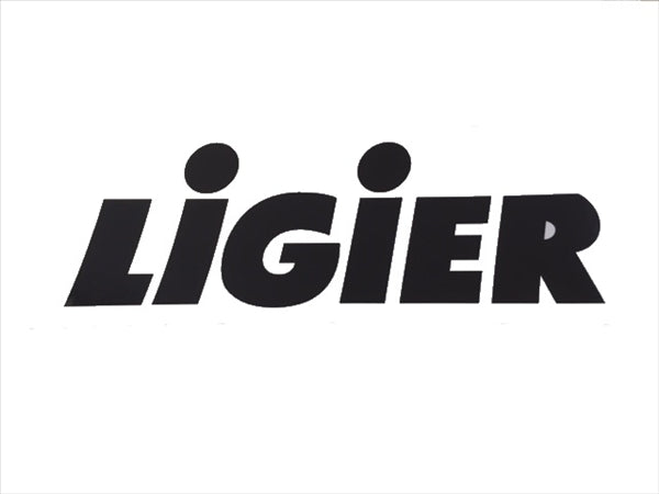 Ligier Js50 license plate sticker