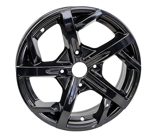 611BL080 CERCHIO IN LEGA NERO 15 ET 17 AIXAM GAMMA EMOTION AMBITION SCOUTY