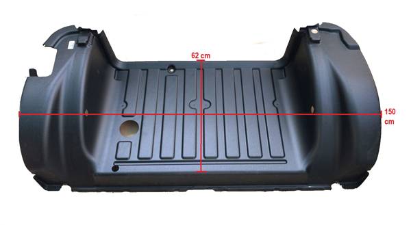 7AR005A PIANALE POSTERIORE AIXAM VISION CITY E-CITY MINAUTO