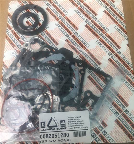 SERIE GUARNIZIONI ED ANELLI COPPA ALLUM.