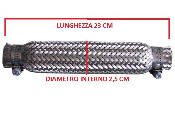 0116223 TUBO FLESSIBILE SCARICO LIGIER 162 AMBRA NOVA