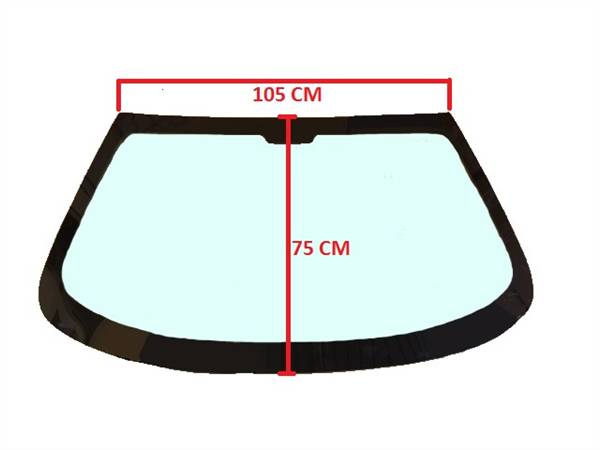 0190114 PARABREZZA VETRO CRISTALLO ANTERIORE COLORATO LIGIER X-TOO RS