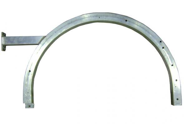 01.17.301 ARCO RUOTA SUPPORTO PARAFANGO ANTERIORE DX CHATENET CH26 28 30 32 EVO