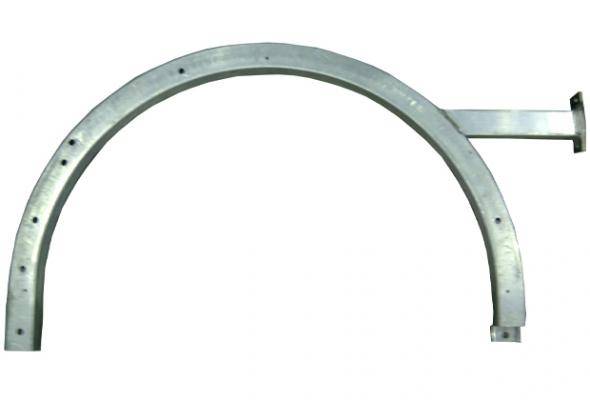 01.17.302 ARCO RUOTA SUPPORTO PARAFANGO ANTERIORE SX CHATENET CH26 28 30 32 EVO