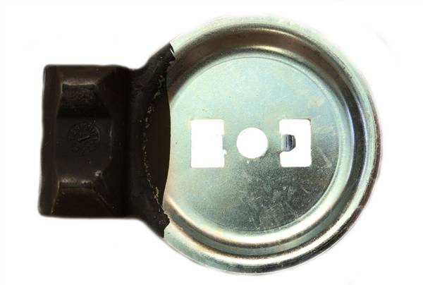 1120209 FLANGIA CON PIASTRA SILENT BLOCK MOTORE LIGIER MICROCAR DUE