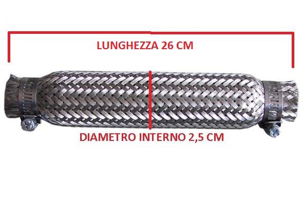 11.6.216 TUBO FLESSIBILE SCARICO LIGIER 162 AMBRA NOVA