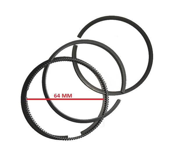 1582121050 SERIE SEGMENTI STANDARD X UN PISTONE MOTORE KUBOTA Z402