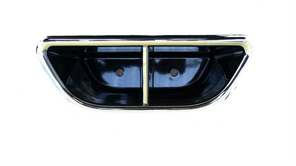 1BE068 TERMINALE SCARICO CROMATO AIXAM GAMMA VISION CITY COUPE E-COUPE