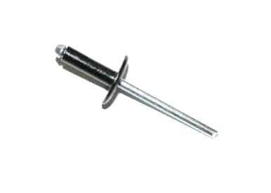 RIVETTO ALLUMINIO FISSAGGIO PARAURTI GRECAV 4.8 X 16 K16 COLORE NERO