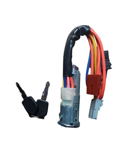 4G019 BLOCCHETTO ACCENSIONE + SERRATURA PORTE AIXAM 400 500 A.721 CITY SCOUTY