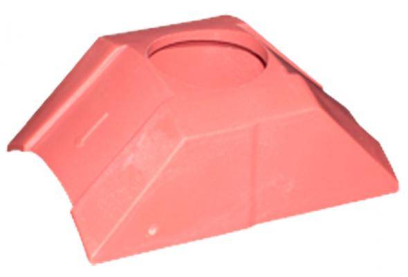 TASSELLO PLASTICO PORTAMASSA ROSSO