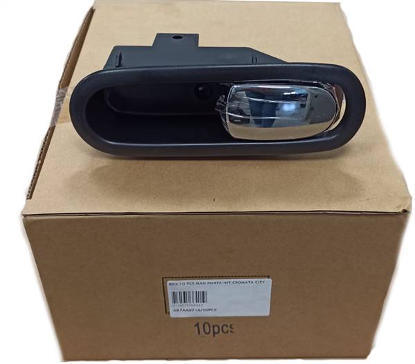 7AA071A / 10 PCS MANIGLIA PORTA INTERNA CROMATA AIXAM 721 741 751 CITY
