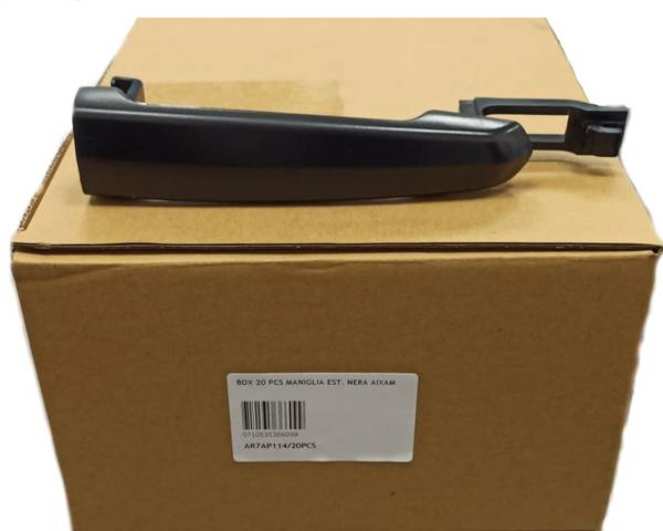 7AP114/20PCS MANIGLIA PORTA ESTERNA NERA AIXAM IMPULSION GTO CROSSOVER MINAUTO