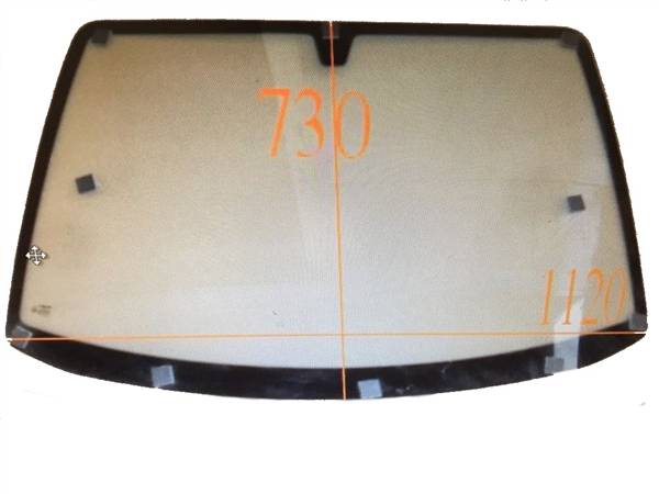 907007 PARABREZZA VETRO CRISTALLO ANTERIORE COLORATO JDM TITANE I