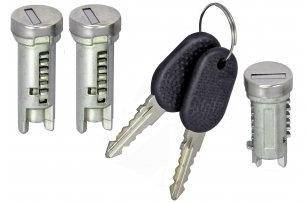 KIT SERRATURE NOTTOLINI PORTE CON CHIAVE GRECAV AMICA LUNA 3PZ