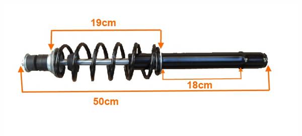 BAF08-0013943 AMMORTIZZATORE ANTERIORE GRECAV EKE LM5