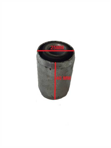 CUSCINETTO SILENT BLOCK TRIANGOLO SOSPENSIONE 40mm X 25mm