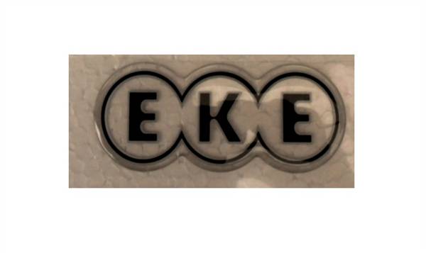 BAF90-0007867 ADESIVO LOGO PORTELLONE POSTERIORE GRECAV "EKE"