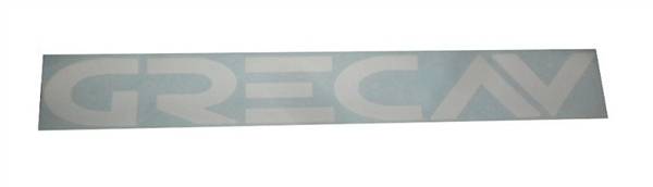 BCR90-0016103 ADESIVO LOGO PARAURTI BIANCO GRECAV SONIQUE